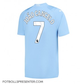 Manchester City Joao Cancelo #7 Hemma Matchtröja 2023-24 Kortärmad